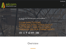 Tablet Screenshot of alcornci.com